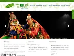 Sites similar to bananaleafdestinationz.in