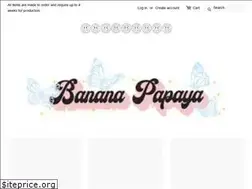 Sites similar to bananapapayashop.com
