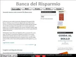 Sites similar to banca-del-risparmio.blogspot.com
