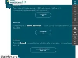 Sites similar to bancamalatestiana.it