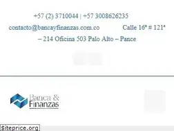Sites similar to bancayfinanzas.com.co