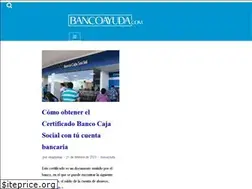 Sites similar to bancoayuda.com
