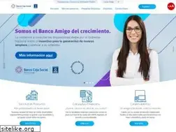 Sites similar to bancocajasocial.net