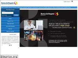 Sites similar to bancodebogotainternacional.com