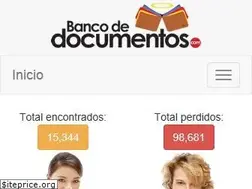 Sites similar to bancodedocumentos.com