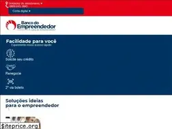 Sites similar to bancodoempreendedor.org.br