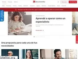 Sites similar to bancoentrerios.com.ar