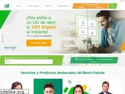 Sites similar to bancopopular.com.co