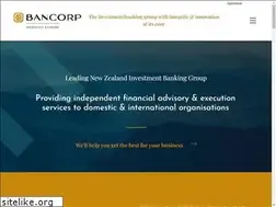 Sites similar to bancorp.co.nz