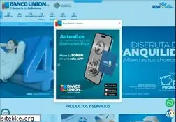 Sites similar to bancounion.com.bo