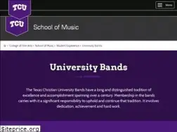 Sites similar to band.tcu.edu