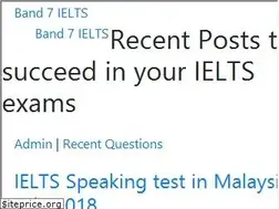 Sites similar to band7ielts.com