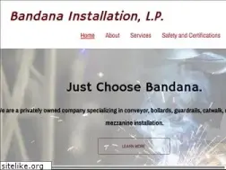 Sites similar to bandanainstallation.com