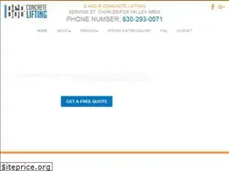 Sites similar to bandbconcretelifting.com