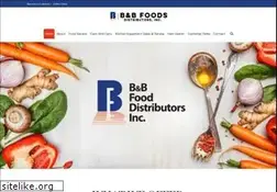 Sites similar to bandbfoods.net
