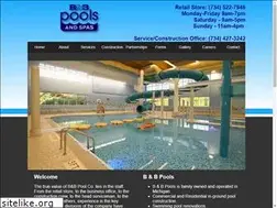 Sites similar to bandbpools.com