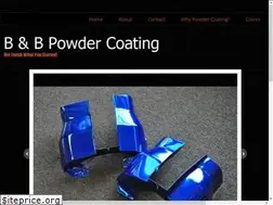 Sites similar to bandbpowdercoating.com