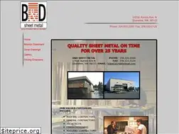 Sites similar to banddsheetmetal.com