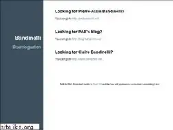 Sites similar to bandinelli.net