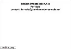 Sites similar to bandmembersearch.net
