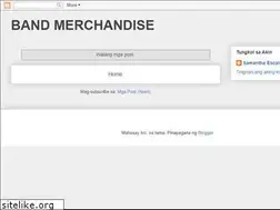 Sites similar to bandmerchandise.blogspot.com