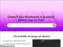 Sites similar to bandnamevault.com
