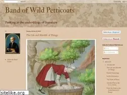 Sites similar to bandofwildpetticoats.blogspot.com