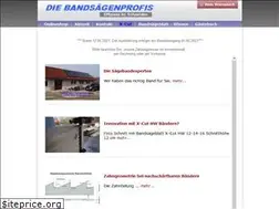 Sites similar to bandsaegenprofis.de