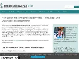 Sites similar to bandscheibenvorfall-infos.de