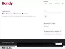 Sites similar to bandyportfoljen.se