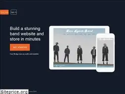 Sites similar to bandzoogle.com
