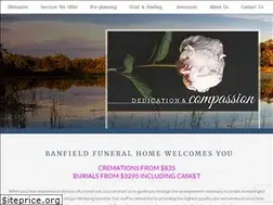 Sites similar to banfieldfuneralhome.com