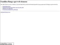 Sites similar to bang.priv.no