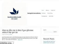 Sites similar to bangaloreacademy.com