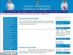 Sites similar to bangalorearchdiocese.com