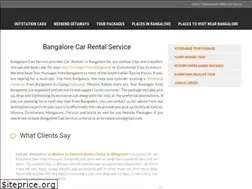 Sites similar to bangalorecabservice.com