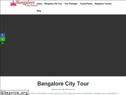 Sites similar to bangalorecitytour.in