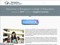 Sites similar to bangalorecollegeofeducation.com