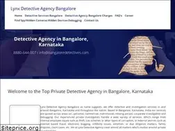 Sites similar to bangaloredetectives.com