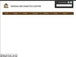 Sites similar to bangalorediabetescentre.com
