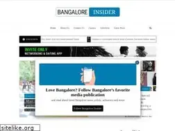 Sites similar to bangaloreinsider.com