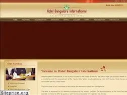 Sites similar to bangaloreinternational.com