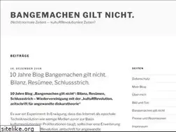 Sites similar to bangemachen.com