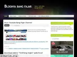 Sites similar to bangfajars.wordpress.com