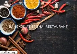 Sites similar to bangkok12restaurant.com