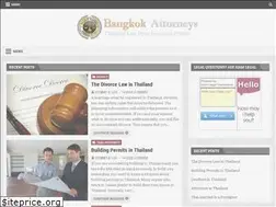 Sites similar to bangkokattorney.com