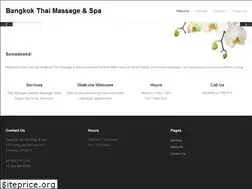 Sites similar to bangkokthaimassageandspa.com