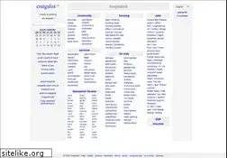 Sites similar to bangladesh.craigslist.org
