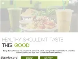 Sites similar to bangobowls.com
