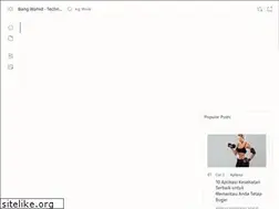 Sites similar to bangwahidofficial.blogspot.com